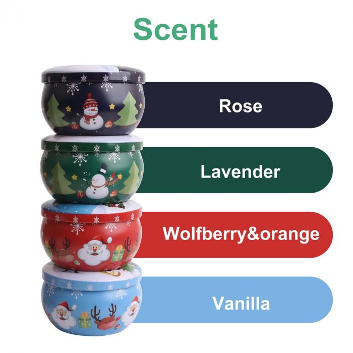 Tin Candle Set