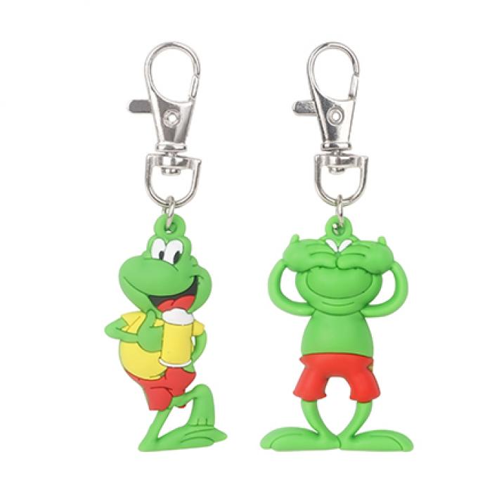 Custom Shaped 3D  PVC Keyring