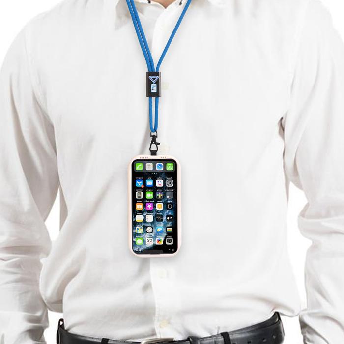 Adjustable Phone Lanyard with Metal Buckle