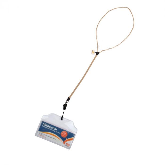 Zipper Lanyard with PVC Tag
