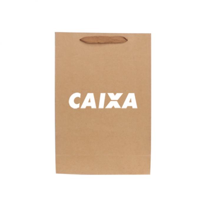 Small Vertical Paper Bag With Rope Handle(150 x 220 x 90mm)