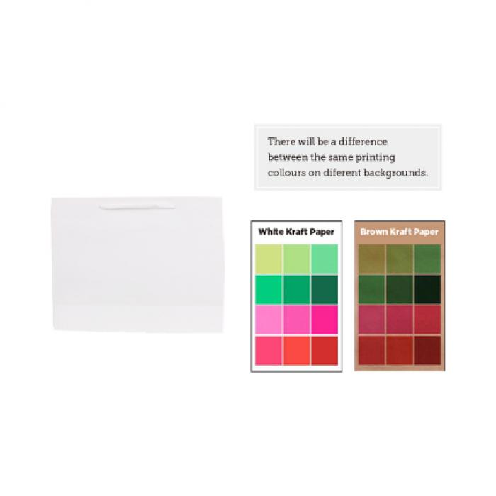 Small Crosswise Paper Bag with Rope Handle(180 x 140 x 80mm)