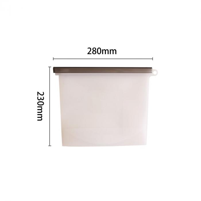 Silicone Reusable Storage Pouch - 1500ML 