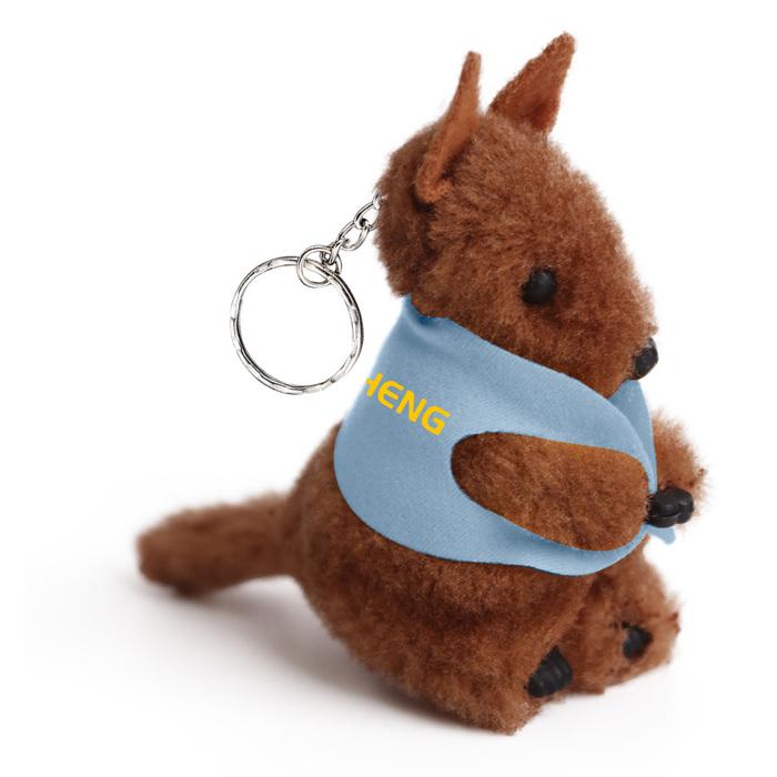 Kangaroo Clip on Stuffed Plush Toy