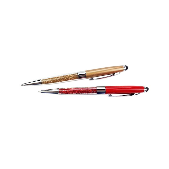 2 in 1 Crystal Stylus Pen