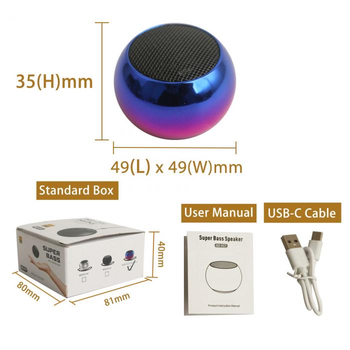 Mini Bass Wireless Speaker