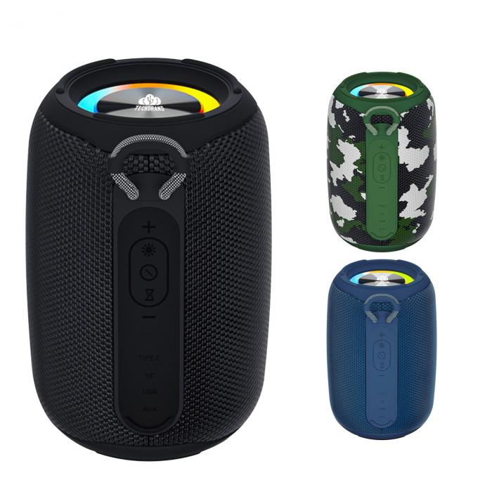 12W Outdoor Waterproof Bluetooth Speaker