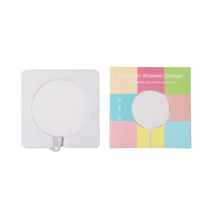 Round Magnetic Wireless Charger 