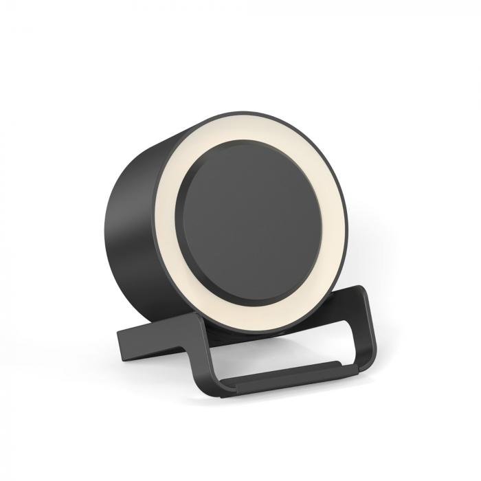 Night Light Speaker with wireless charger