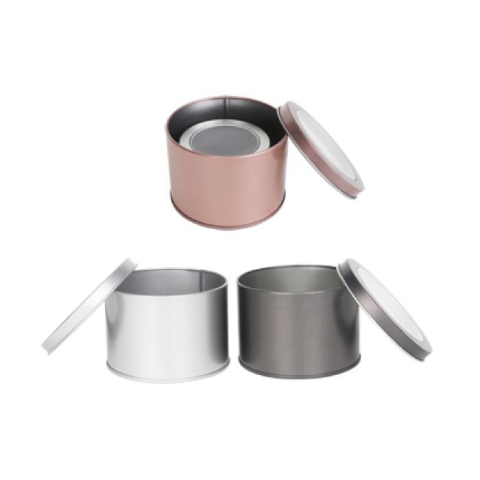 Medium Tin can with  Transparent Window (90 x 60mm)