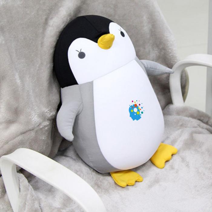 Penguin Shaped 2 In 1 Travel Pillow