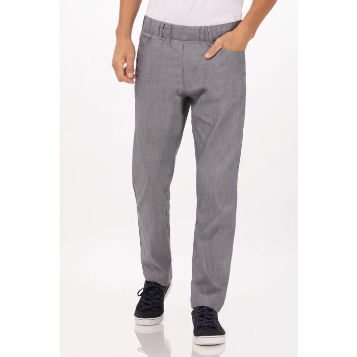 Vertical Stripe Chef Pants