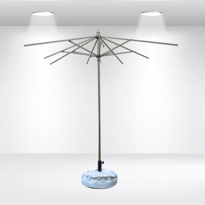2x2m Square Patio Umbrellas With Valances