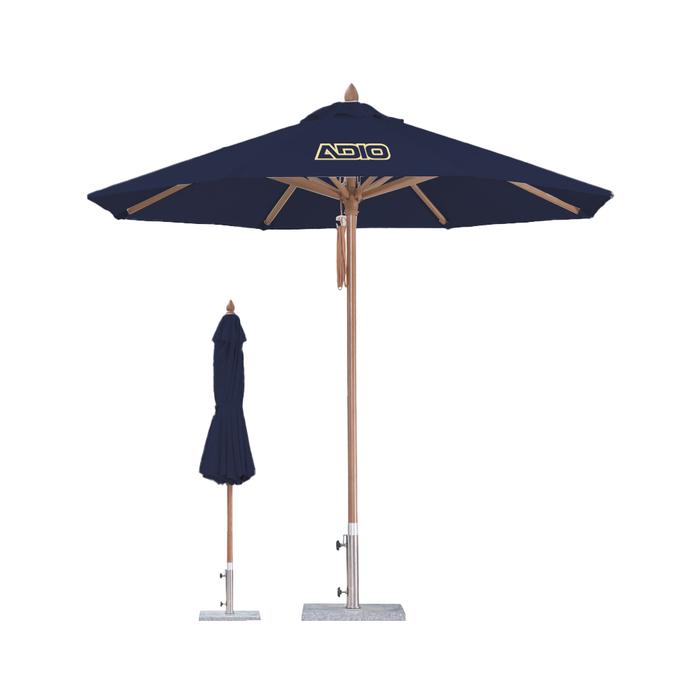 2.5x2.5m Wind-resistant Octagon Stock Colour Outdoor Umbrella