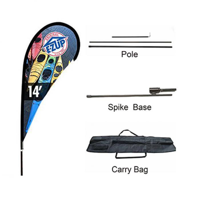 Medium(97*300cm) Teardrop Banners