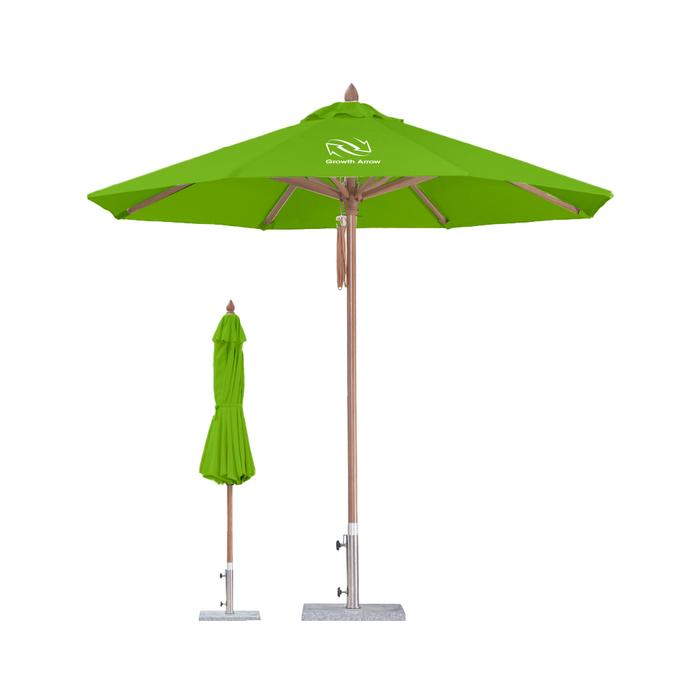 4x4m Wind-resistant Octagon Stock Colour Outdoor Umbrella