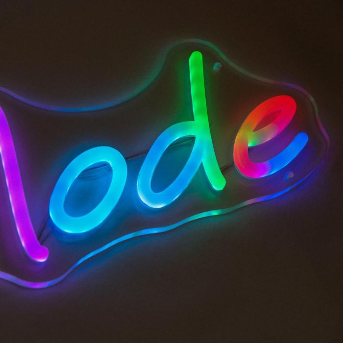 Multi-program Neon LED Sign
