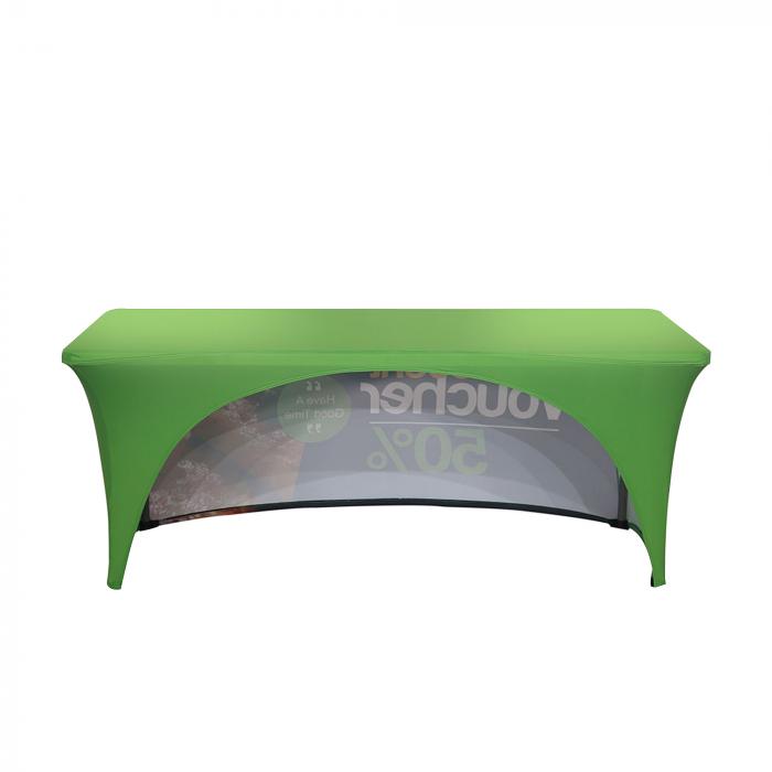 Stretch Table Covers with Open Back * 6ft