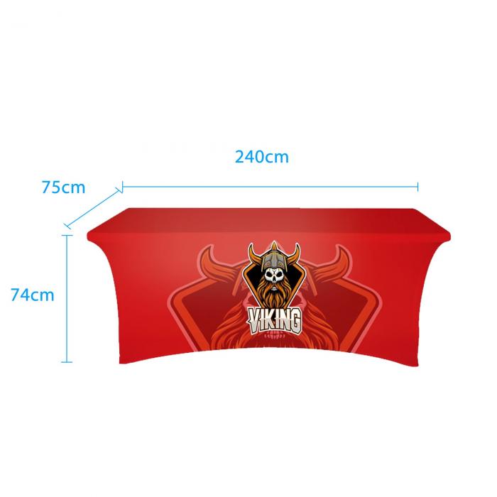Stretch Table Covers with Zipper * 8ft