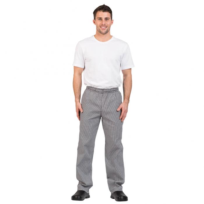 PROCHEF Traditional Check Drawstring Pants