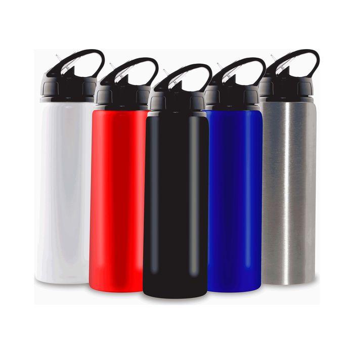 750Ml Aluminium Water Bottle With Straw