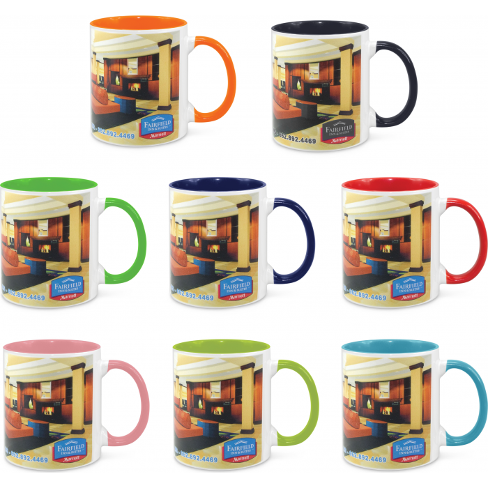 Two Tone Sublimation Mug - 330Ml