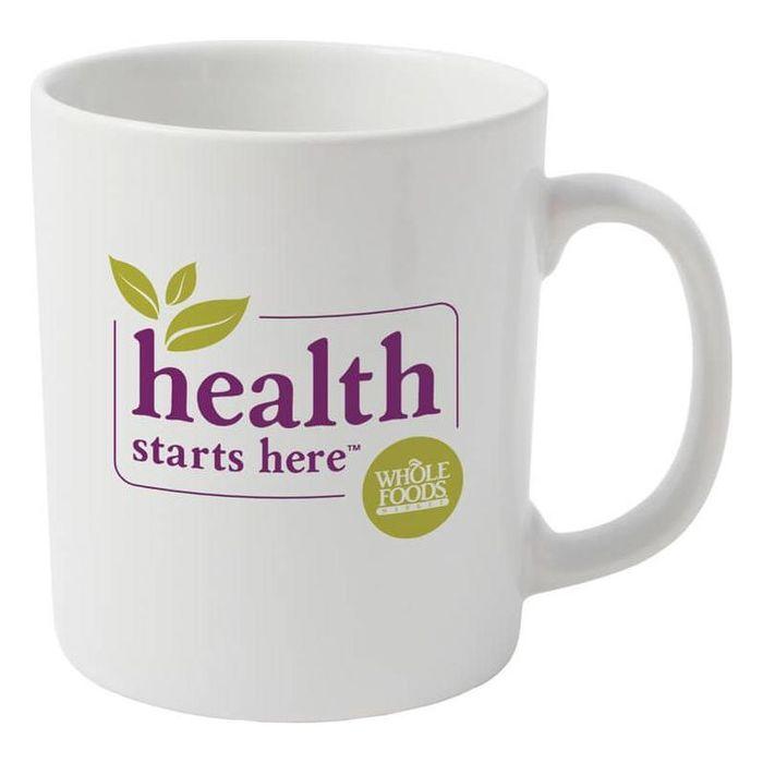 White Ceramic Mug 330Ml