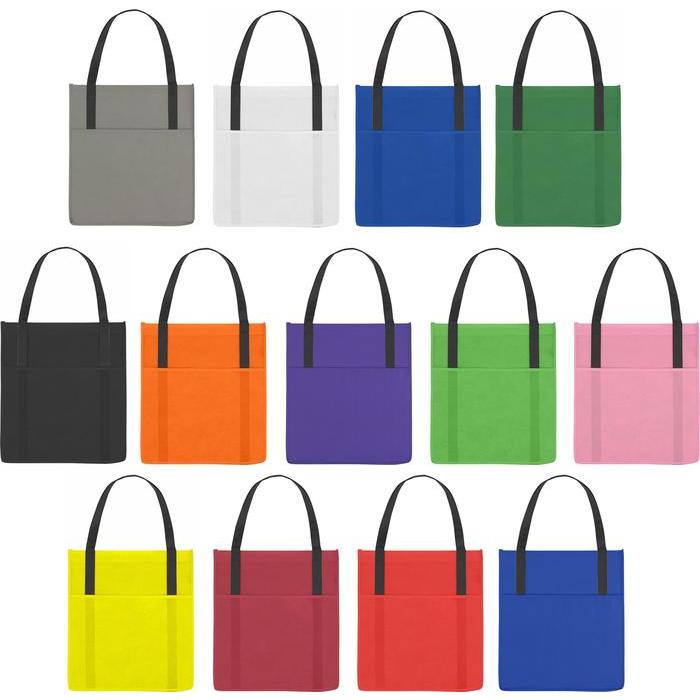 Non-Woven Shopper With Pocket