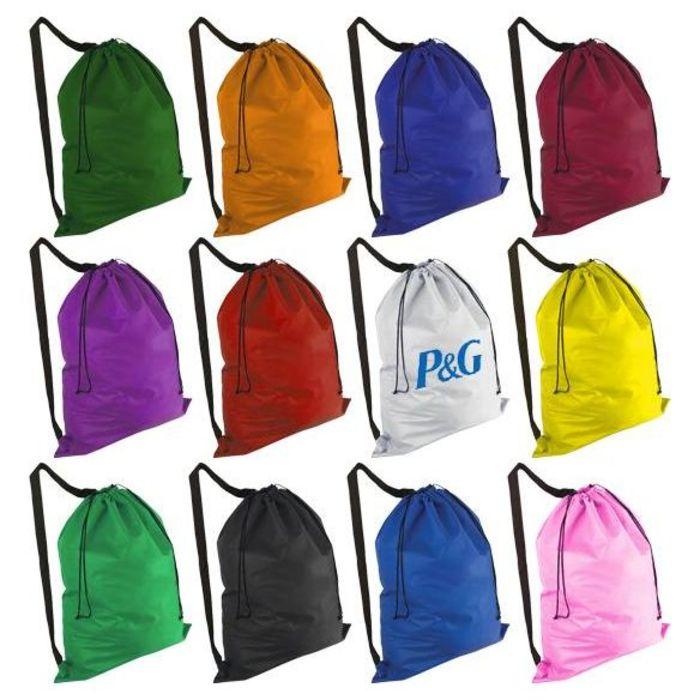 Non-Woven Laundry Duffel Bag With Over The Shoulder Strap