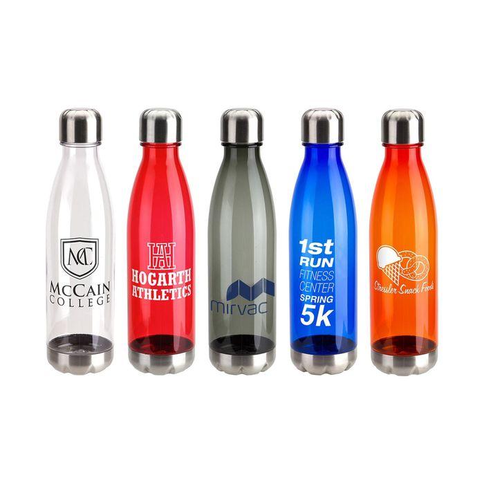 Bondi Tritan Bottle With Stainless Base And Cap