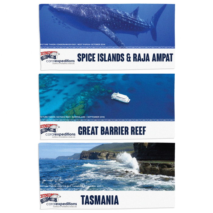 Sublimated Beach Towel