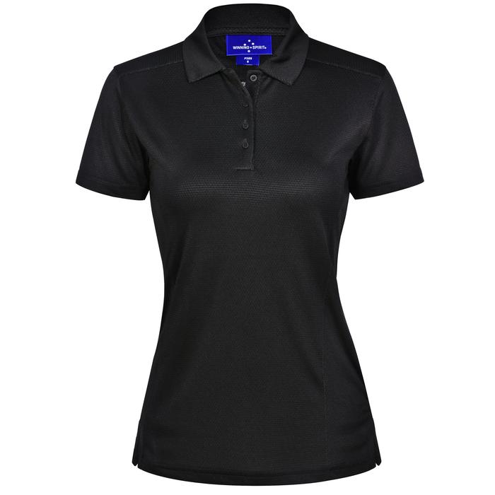 Ladies Bamboo Charcoal Corporate Short Sleeve Polo