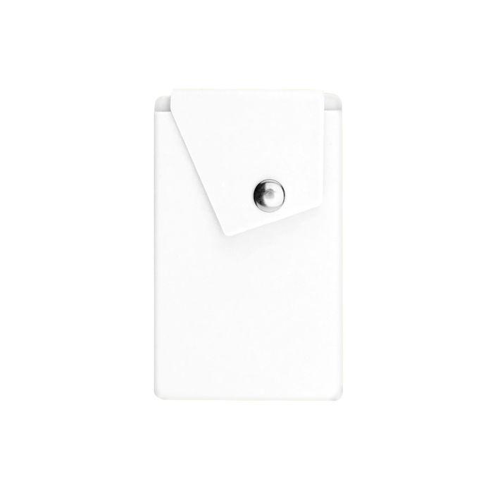 Button Silicone Phone Wallet With Stand