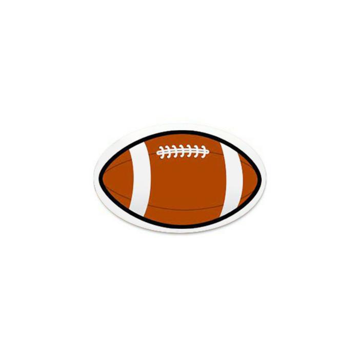 Oval Laminated Plastic Lapel Pin