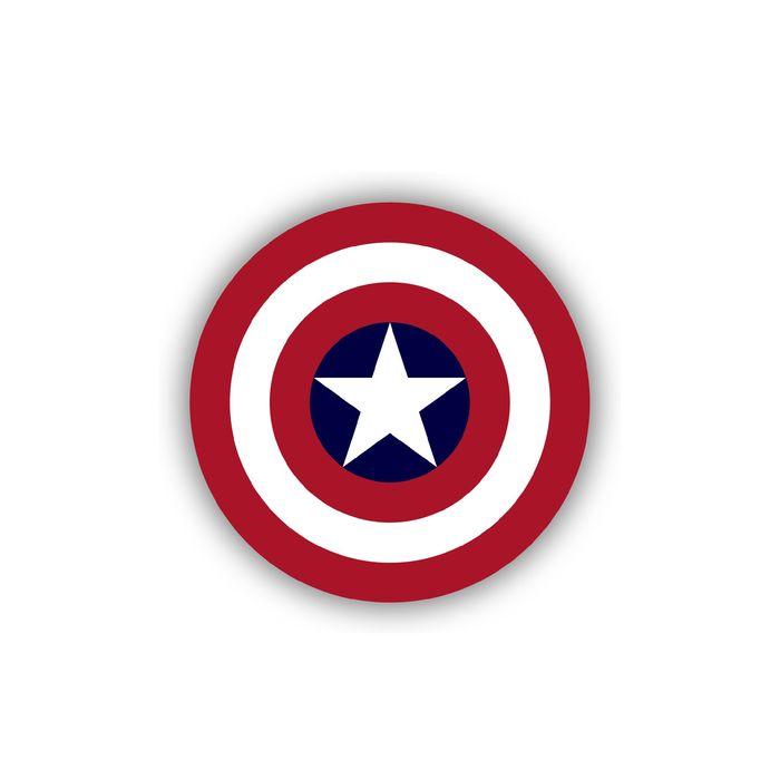 Round Laminated Plastic Lapel Pin