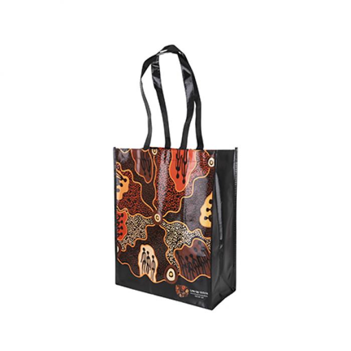 Laminated Eco Non Woven Bag with Large Gusset