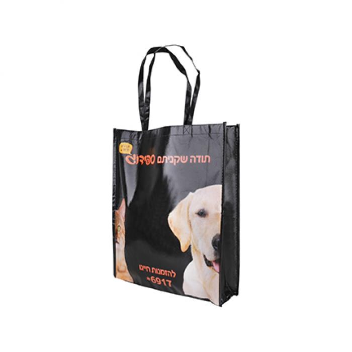 Laminated Eco Non Woven Bag with Large Gusset