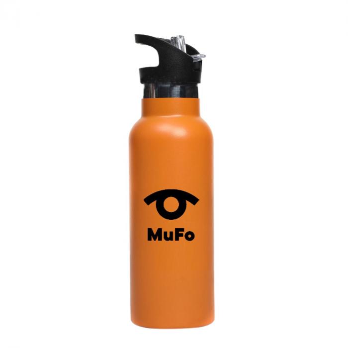 500ml Double Wall Vacuum Bottle with Flip Valve Lid