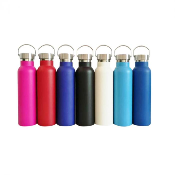 600ml Double Wall Vacuum Bottle with Stainless Steel Lid 