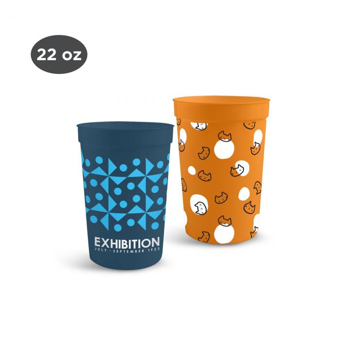 650ml Plastic Stadium Cup