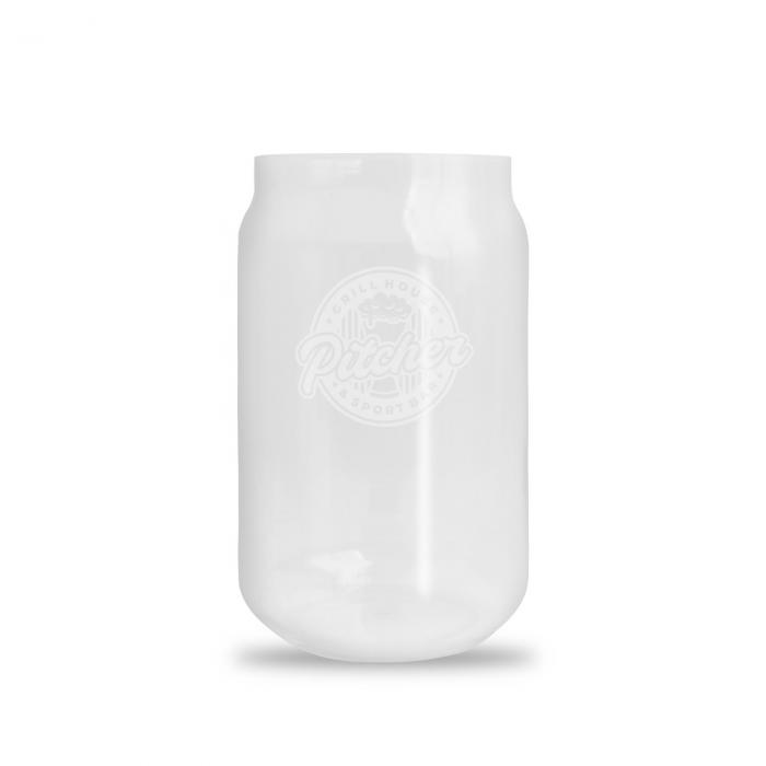 Can Shaped Glass Cup