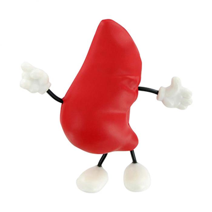Liver With Hand And Leg Shape Stress Reliver