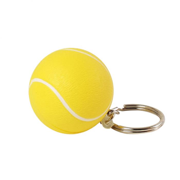 Tennis With Keyring Stress Item