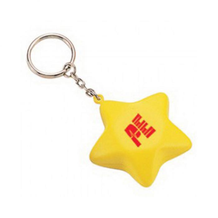 Star With Keyring Stress Item