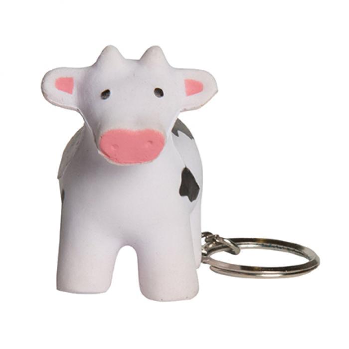Cow With Keyring Stress Item