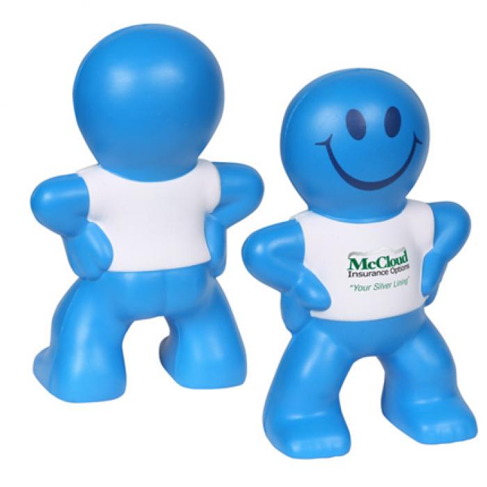 Chocolate Man Shape Stress Reliver