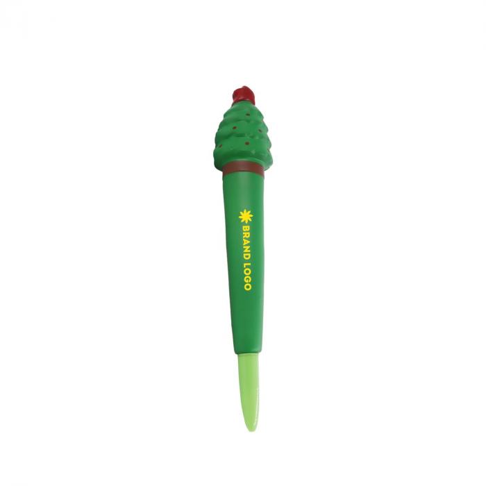 Pen with Tree Stress Reliever