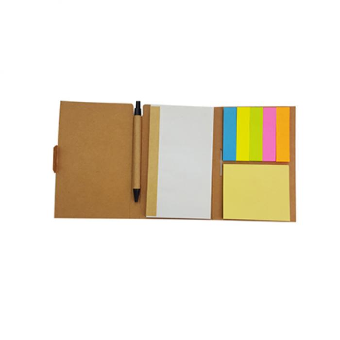 Recycled Notepad With Ball Pen