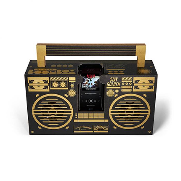 Custom Cardboard Boombox