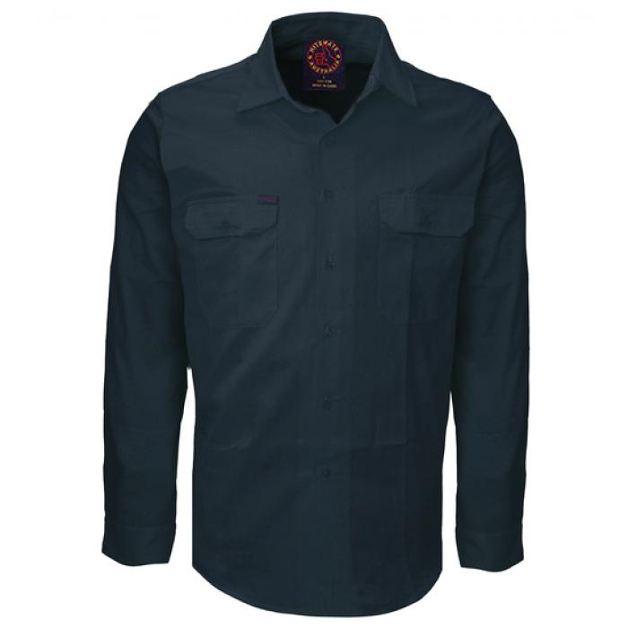 Open Front L/S Shirt